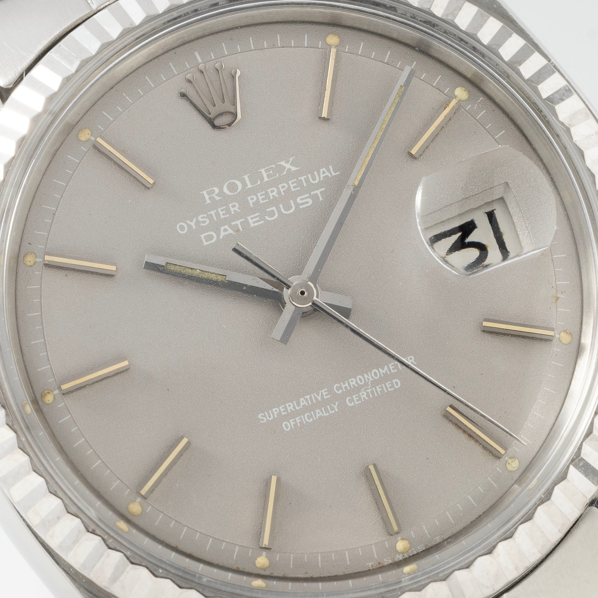 Rolex Datejust Referenz 1601 MIt Seltenem Ghost Zifferblatt