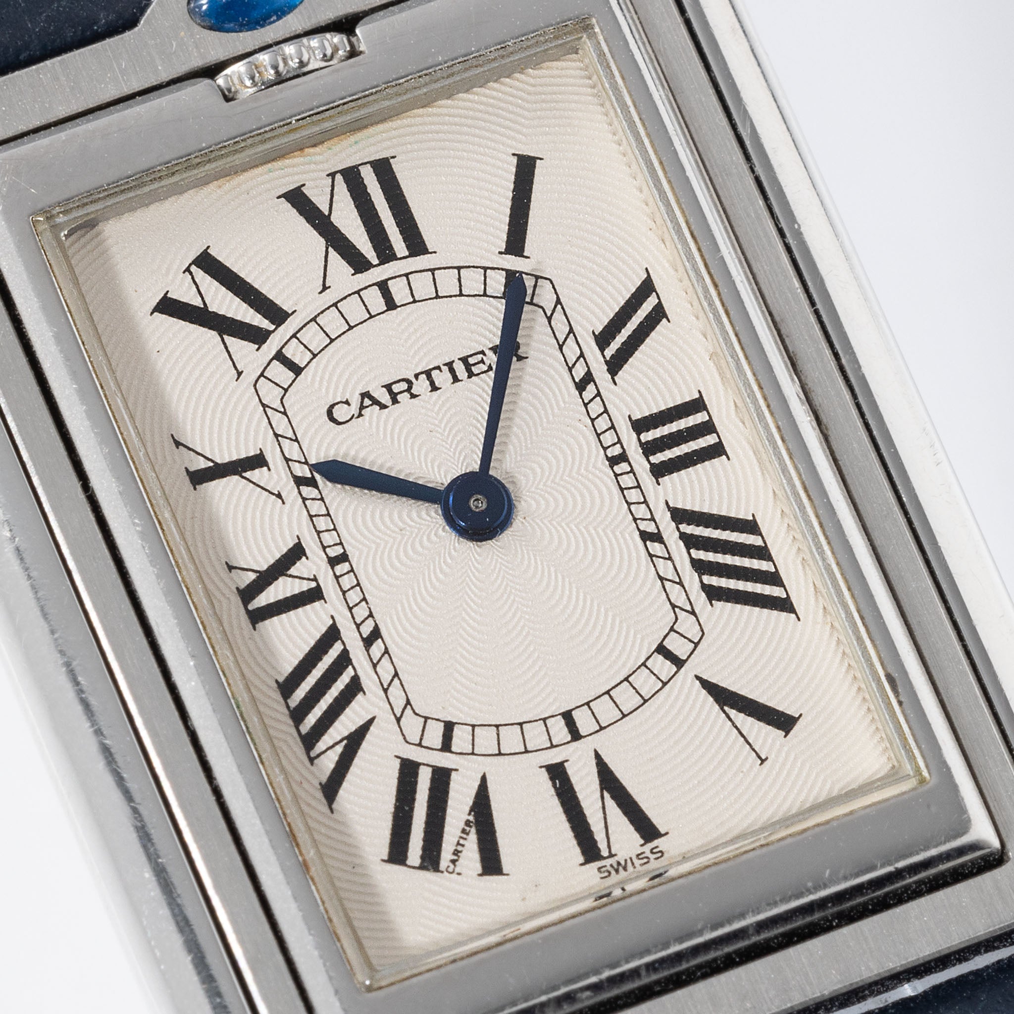 Cartier Basculante 2390 Jumbo Stahl Handaufzug