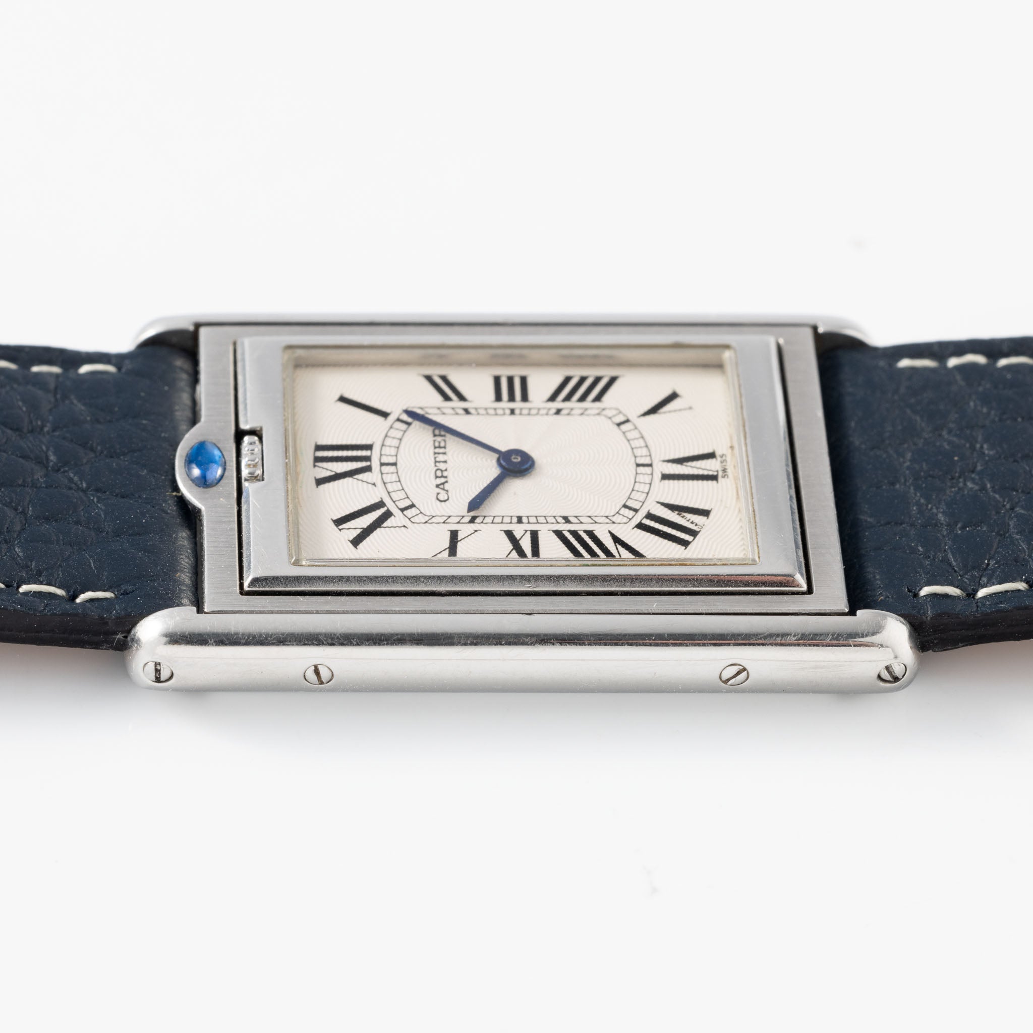 Cartier Basculante 2390 Jumbo Stahl Handaufzug