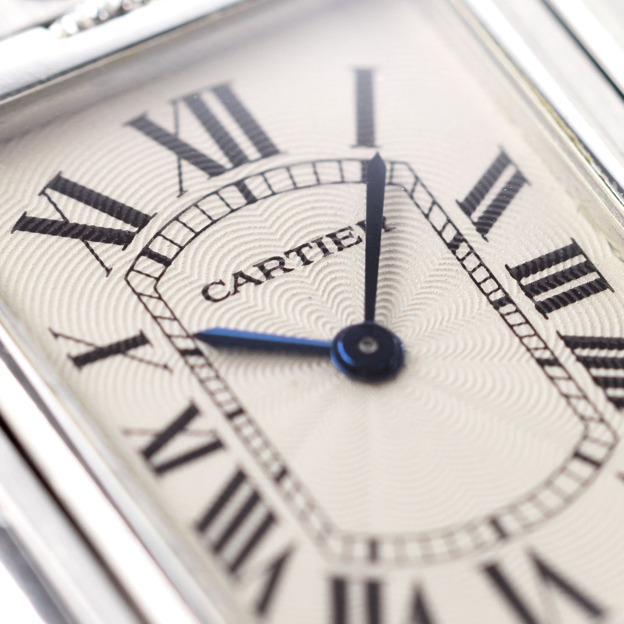 Cartier Basculante 2390 Jumbo Stahl Handaufzug