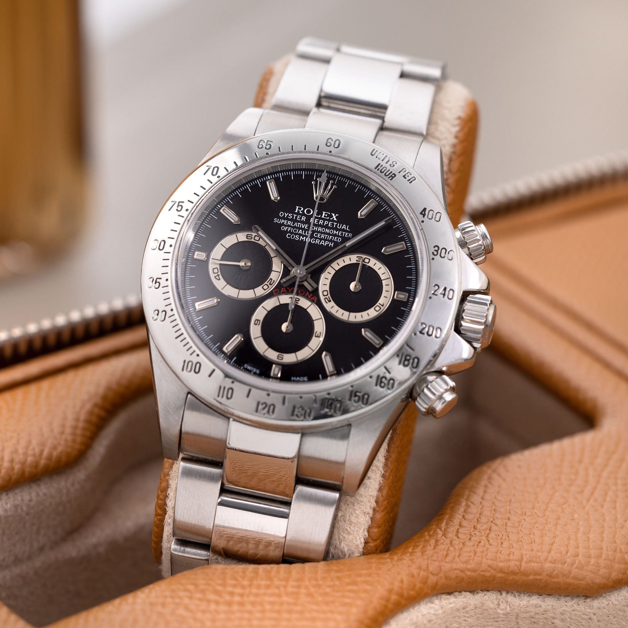 Rolex Daytona 16520 A-Serie Mit Schwarzem Zifferblatt