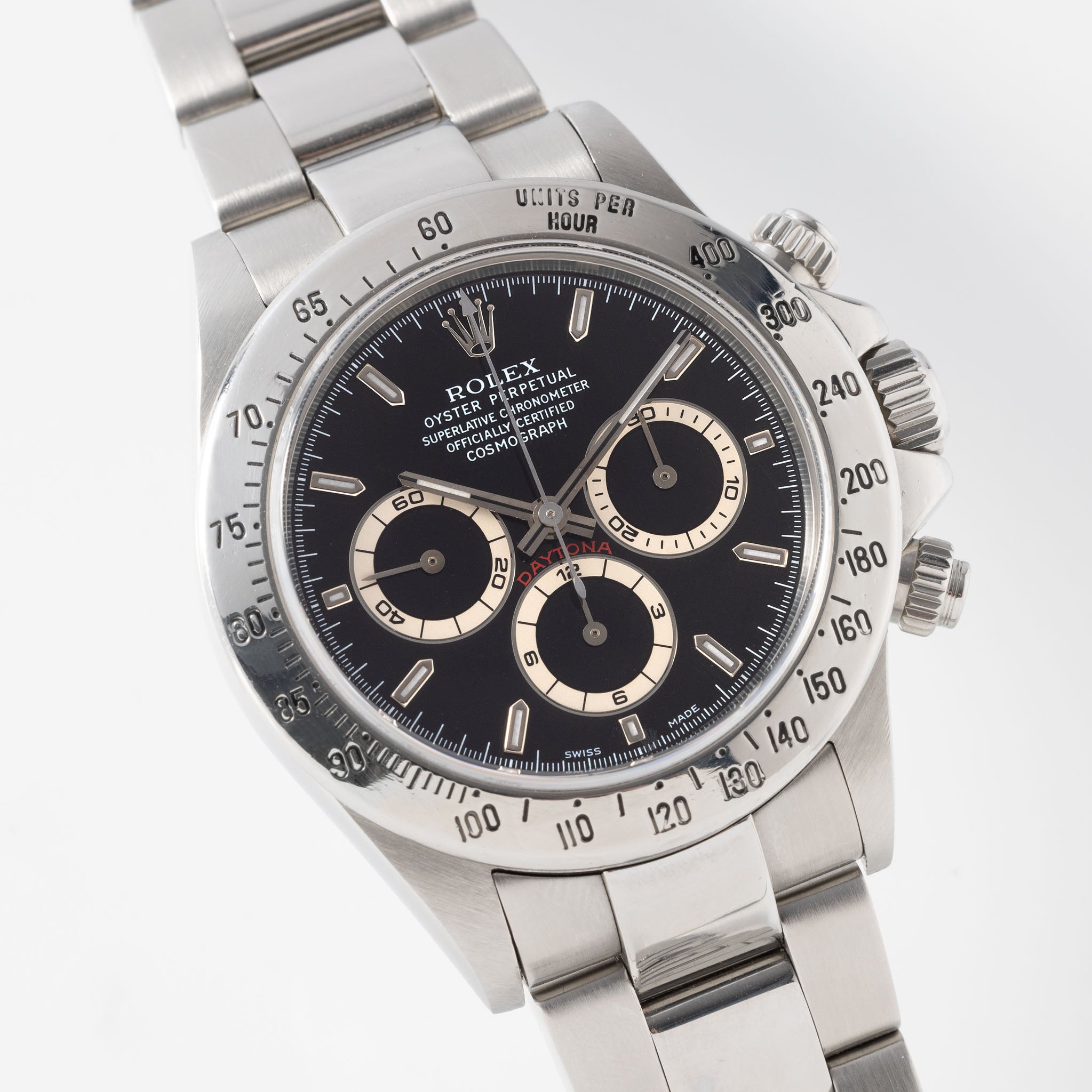 Rolex Daytona 16520 A-Serie Mit Schwarzem Zifferblatt