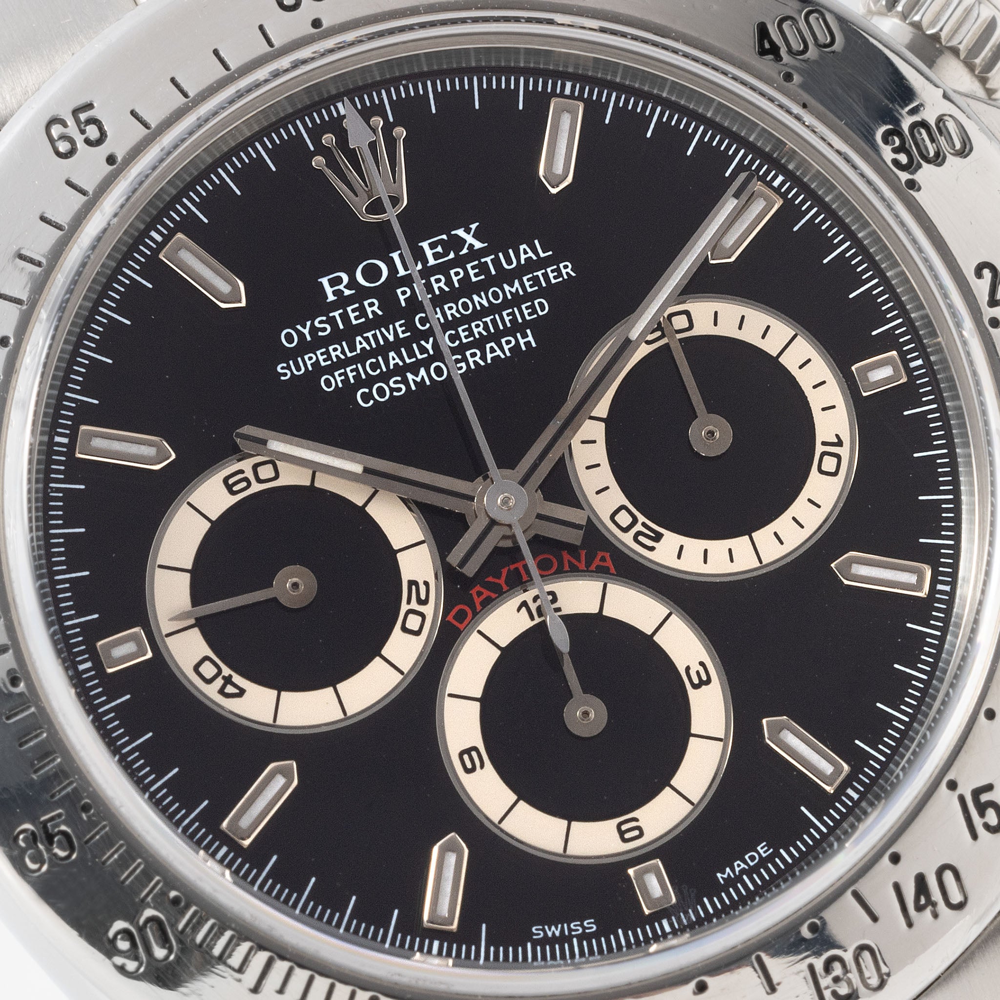 Rolex Daytona 16520 A-Serie Mit Schwarzem Zifferblatt