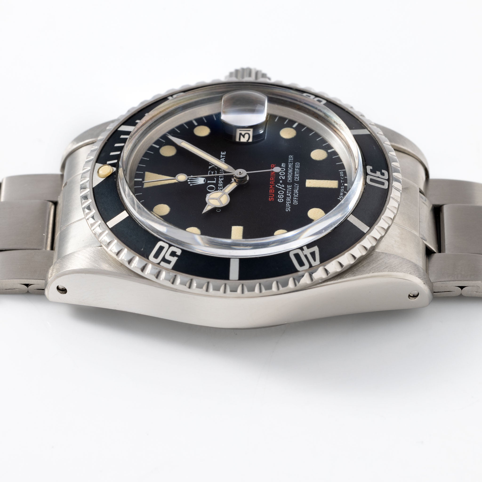 Rolex Submariner 1680 Red Sub MK4 Zifferblatt