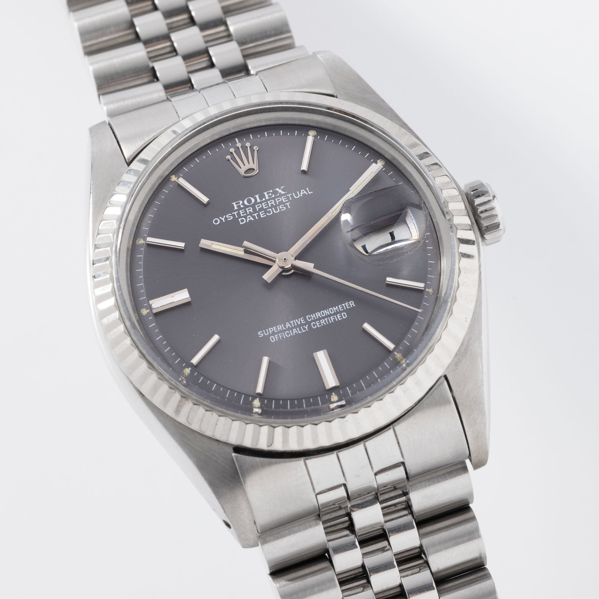 Rolex Datejust 1601 Graues Sigma-Zifferblatt