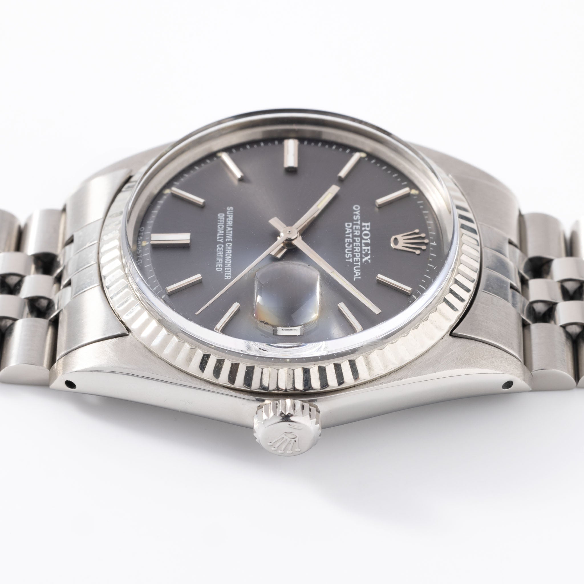 Rolex Datejust 1601 Graues Sigma-Zifferblatt