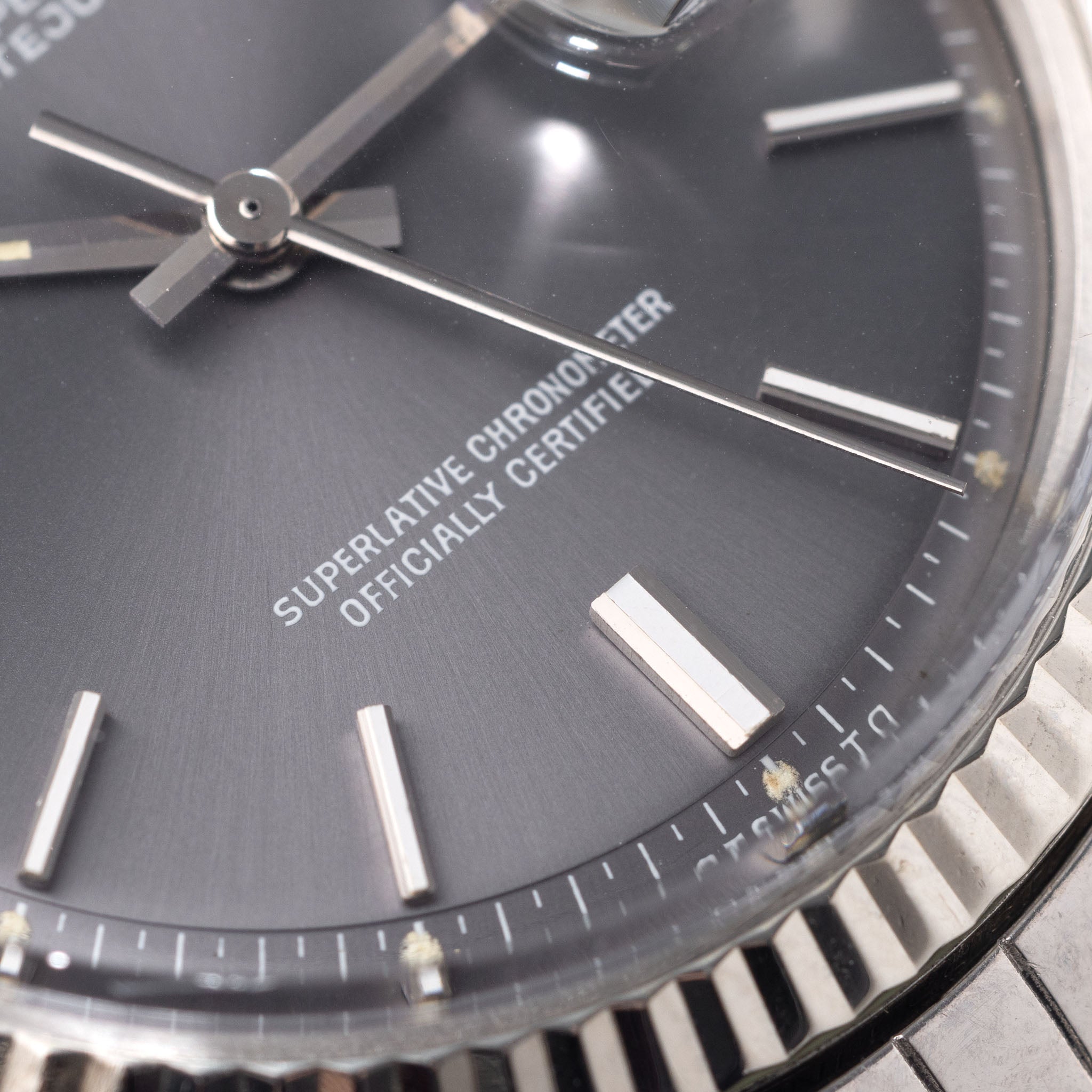 Rolex Datejust 1601 Graues Sigma-Zifferblatt