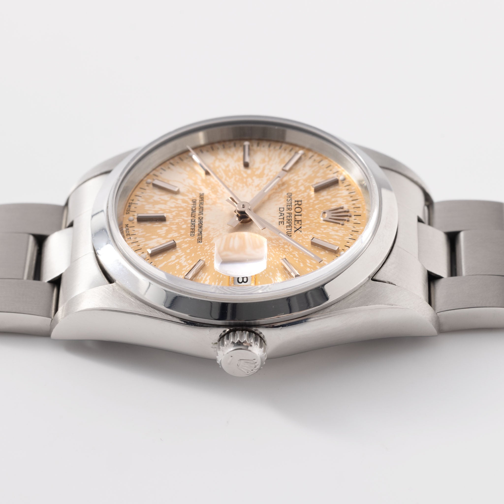 Rolex Oyster Perpetual Date Tropical Dial Ref 15200