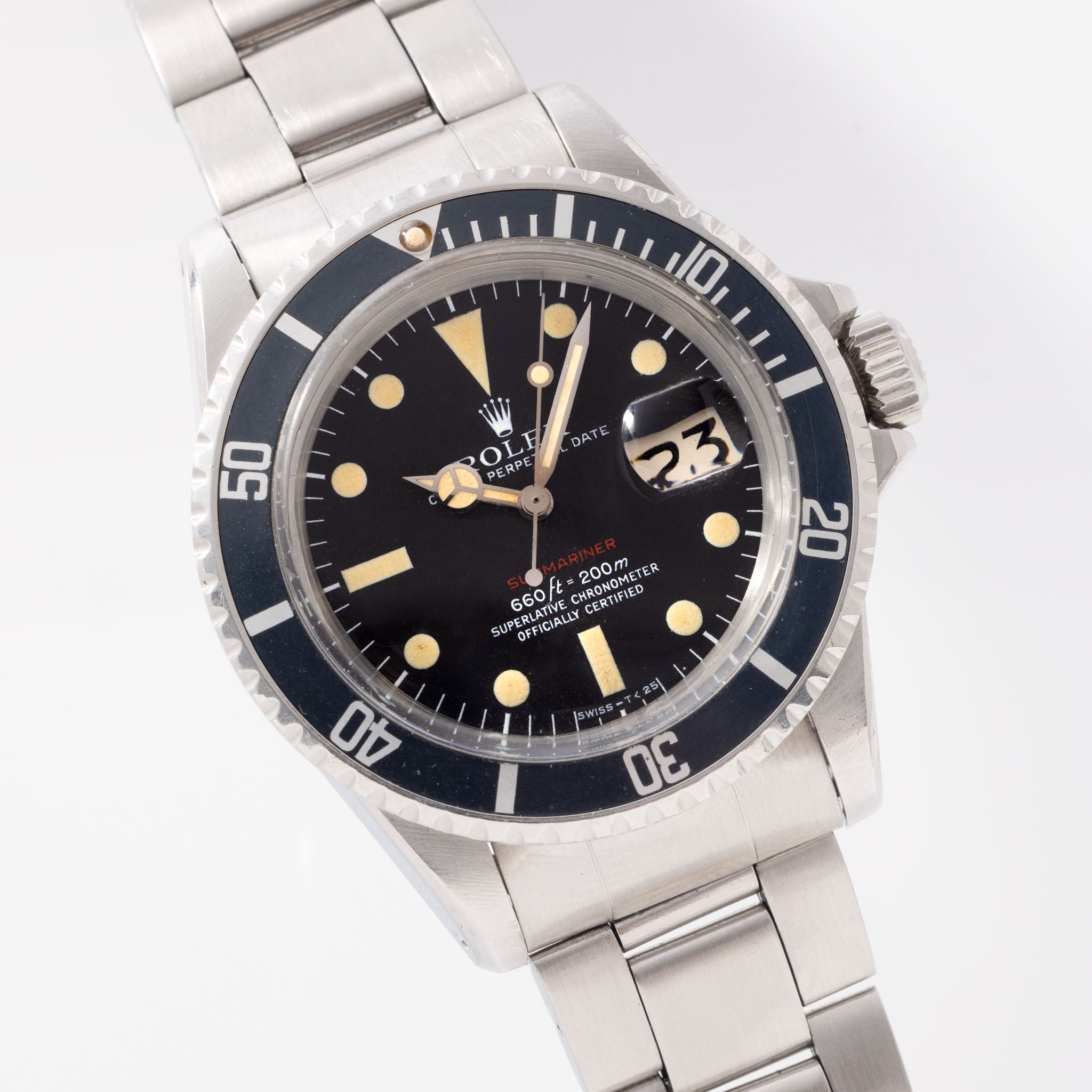 Rolex Submariner Date 1680 Mk5 Red Dial