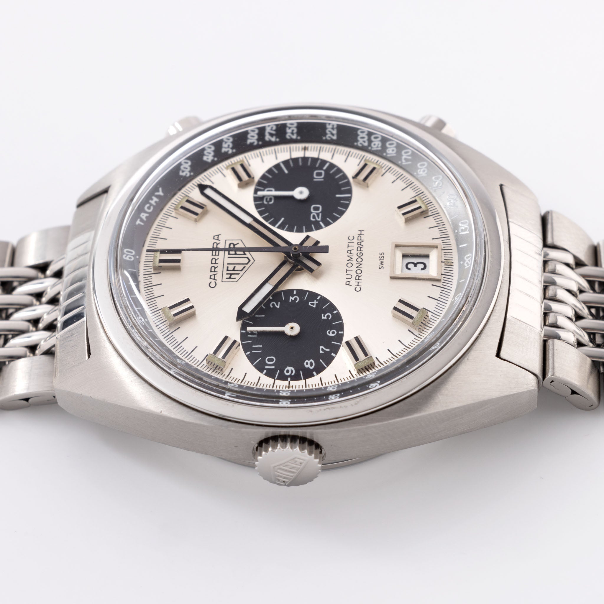 Heuer Carrera Panda Dial Reference 1153