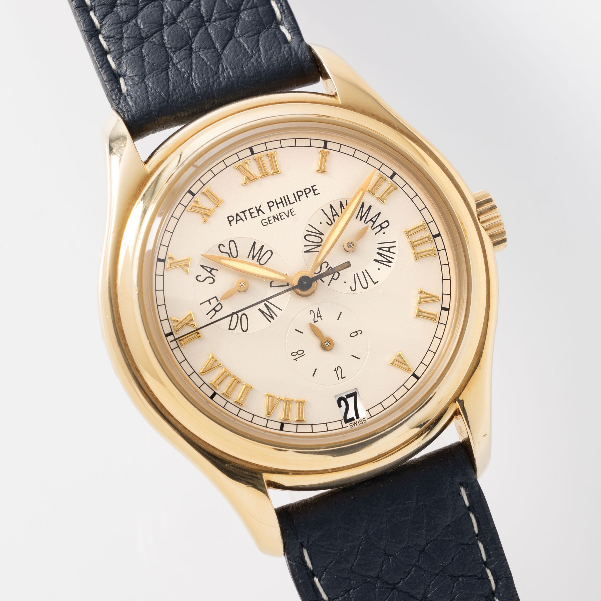 Patek Philippe Annual Calendar Yellow Gold Reference 5035