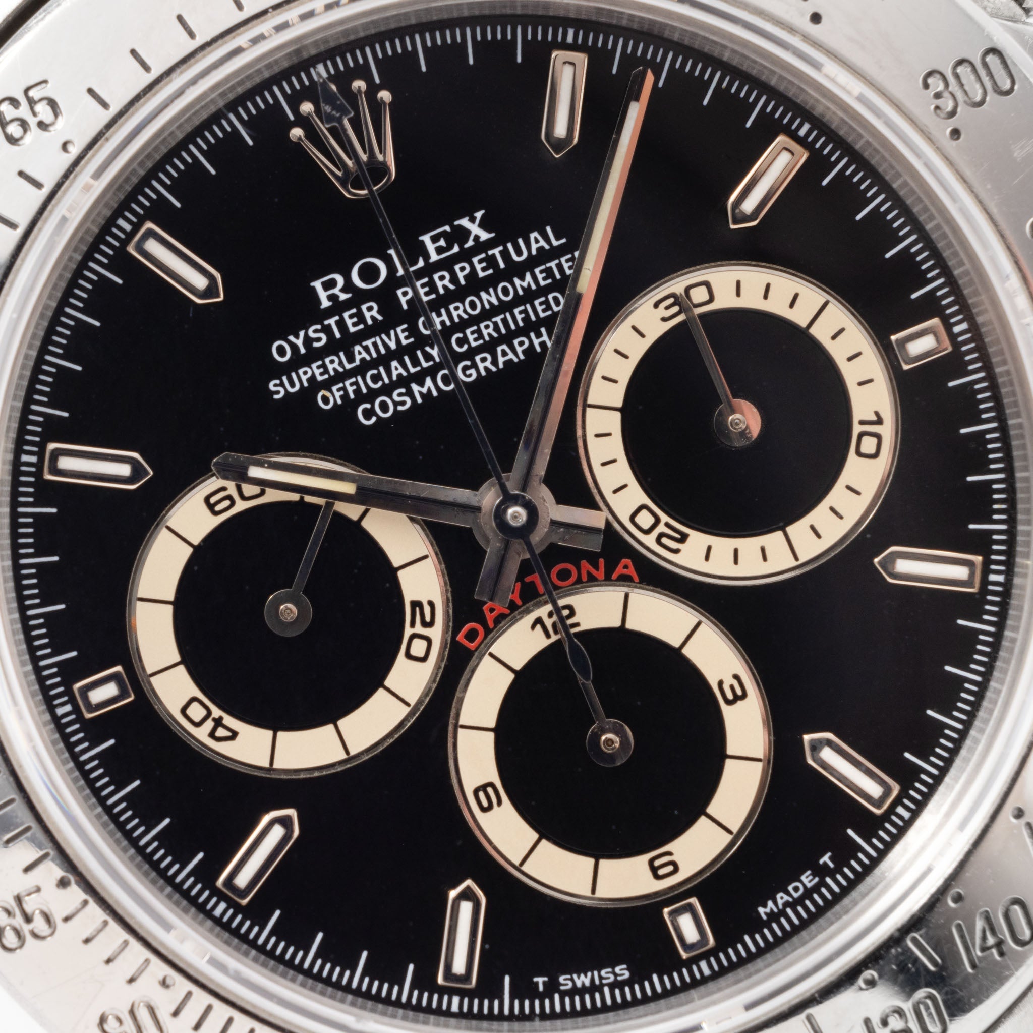 Rolex Cosmograph Daytona Black Dial Box and Papers Ref 16520