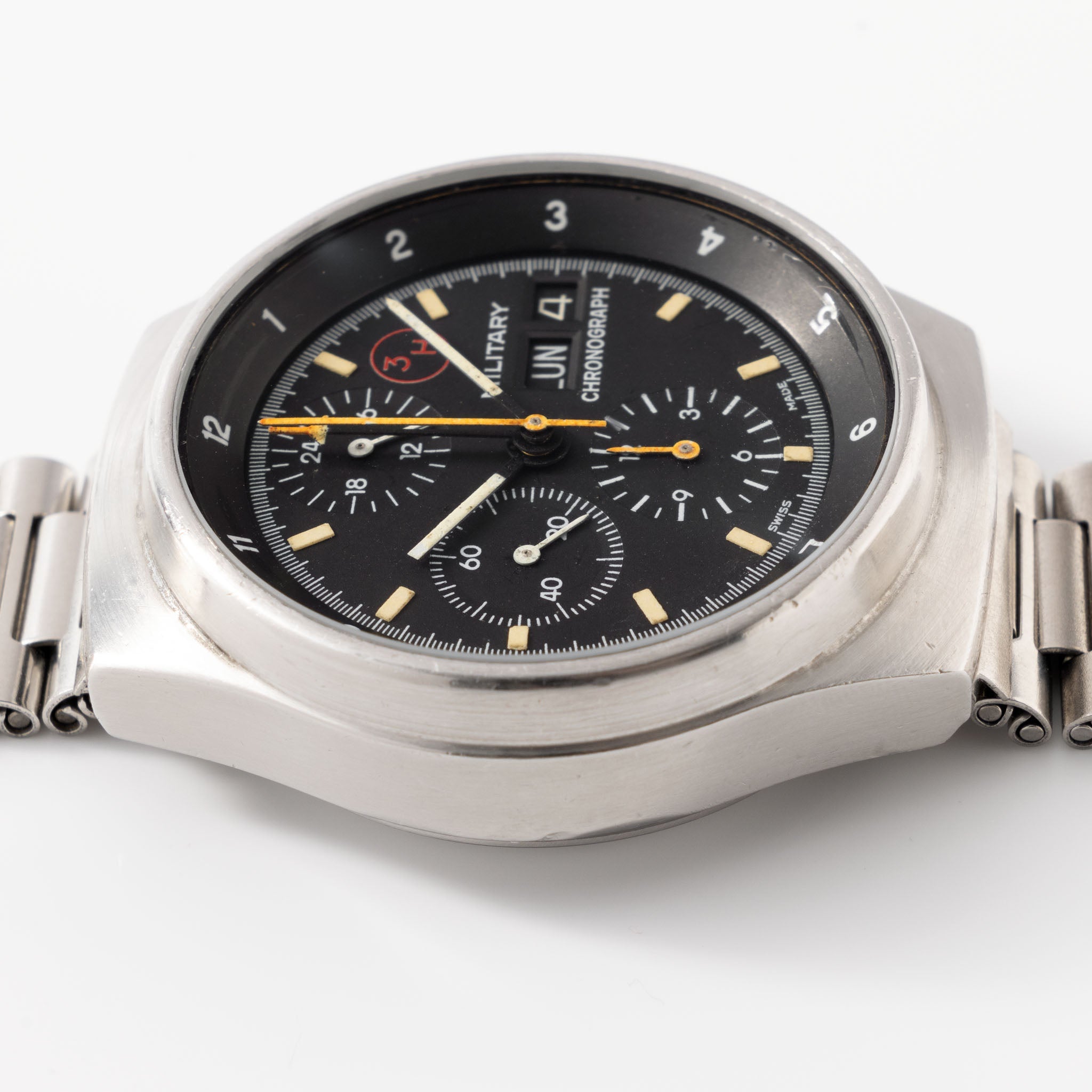 Orfina Porsche Design Military Chronograph Lemania 5100 Ref 7177