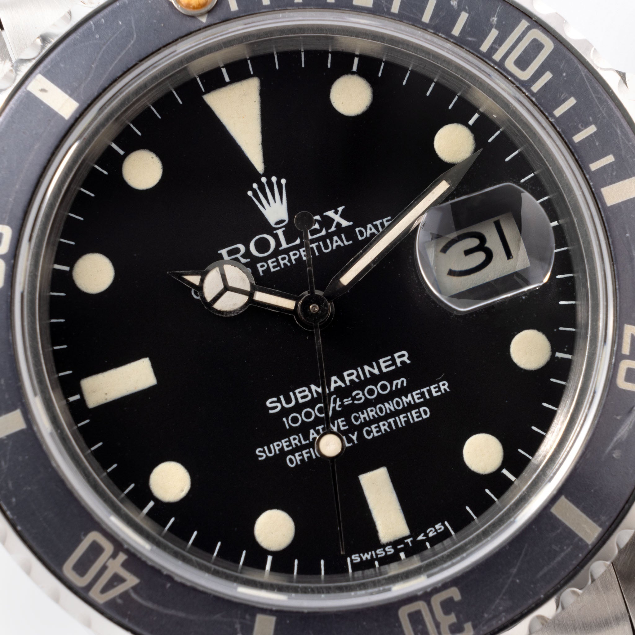 Rolex Submariner Date Matte Dial Box and Papers Ref 16800