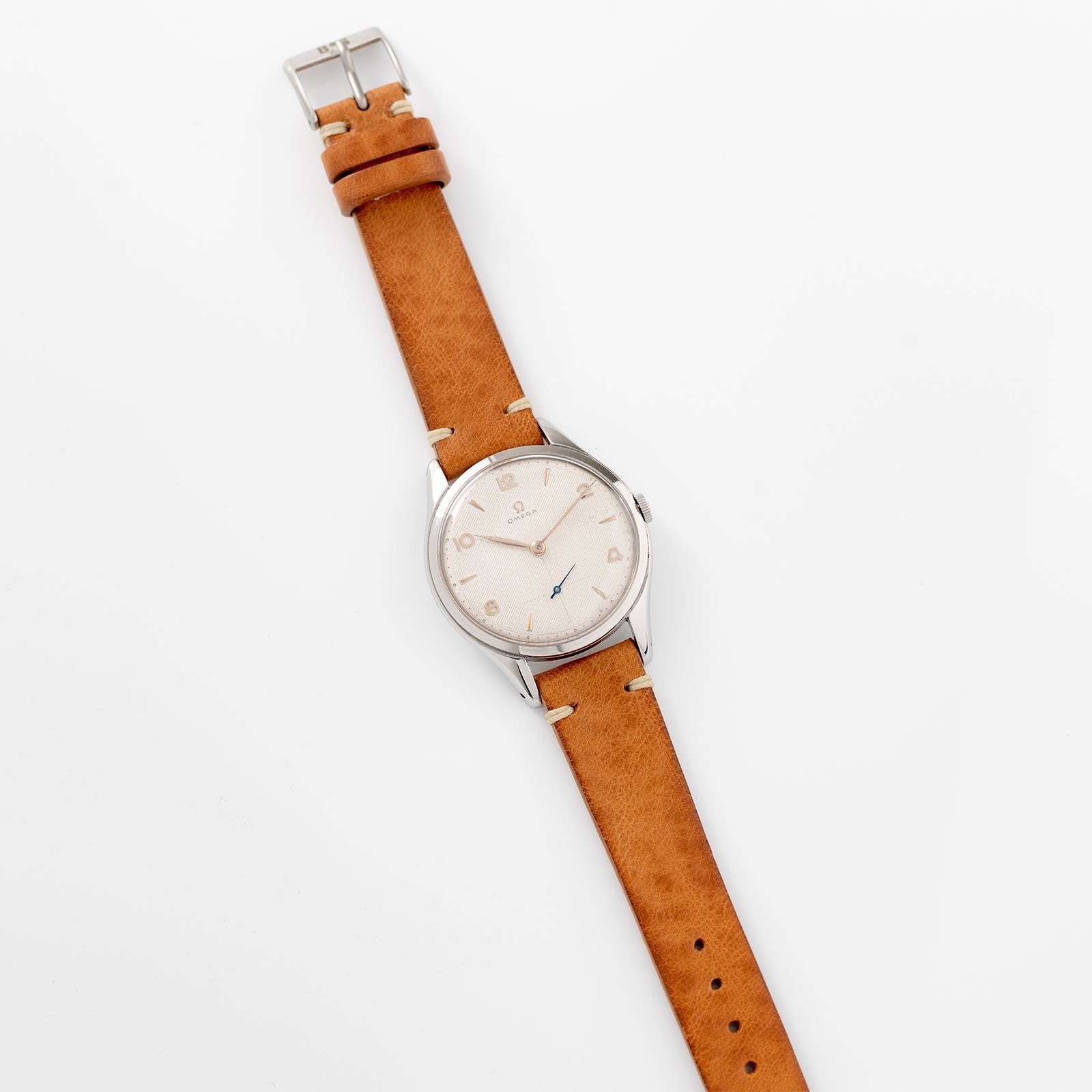 Vintage Omega Oversize Steel Dress Watch 2505-9
