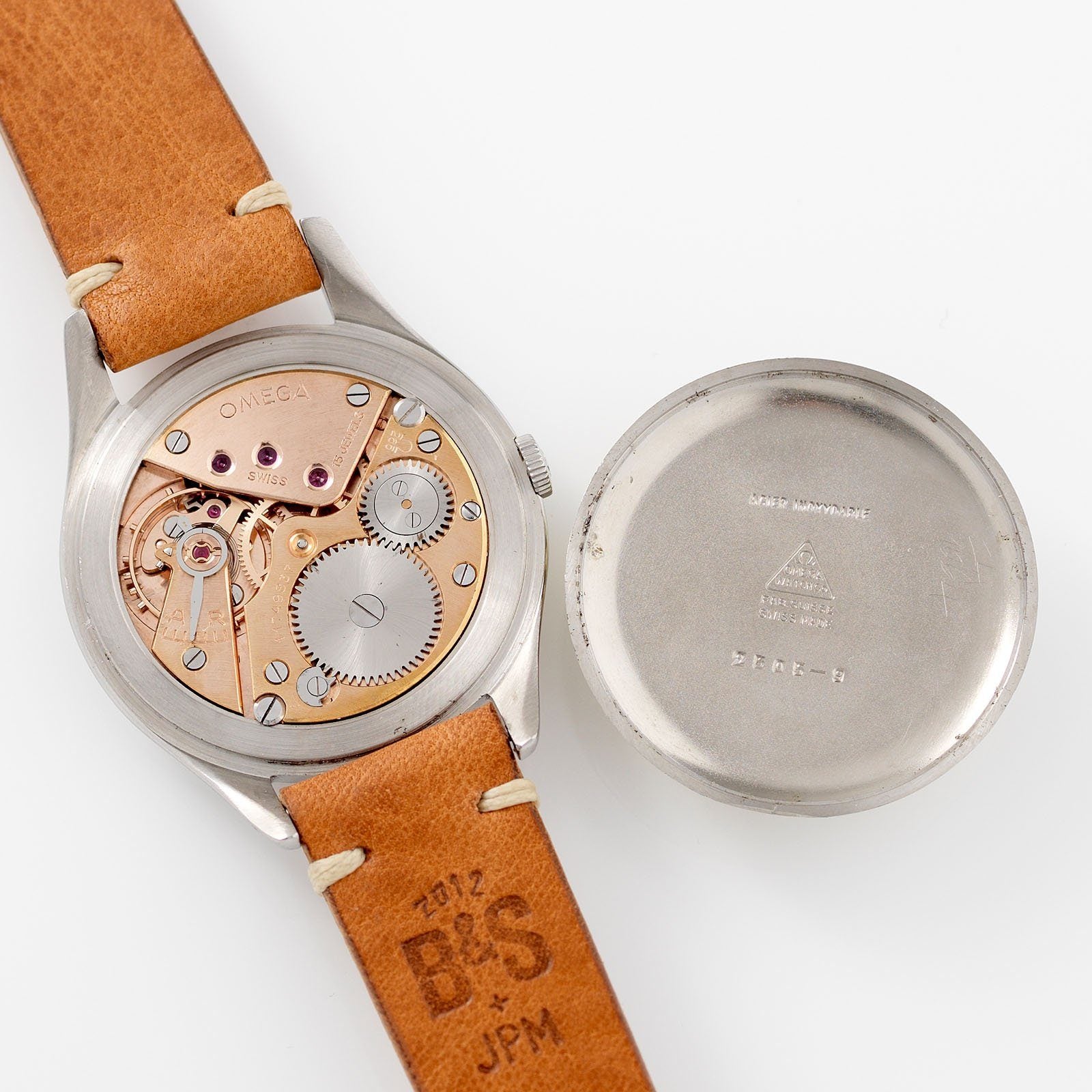 Vintage Omega Oversize Steel Dress Watch 2505-9