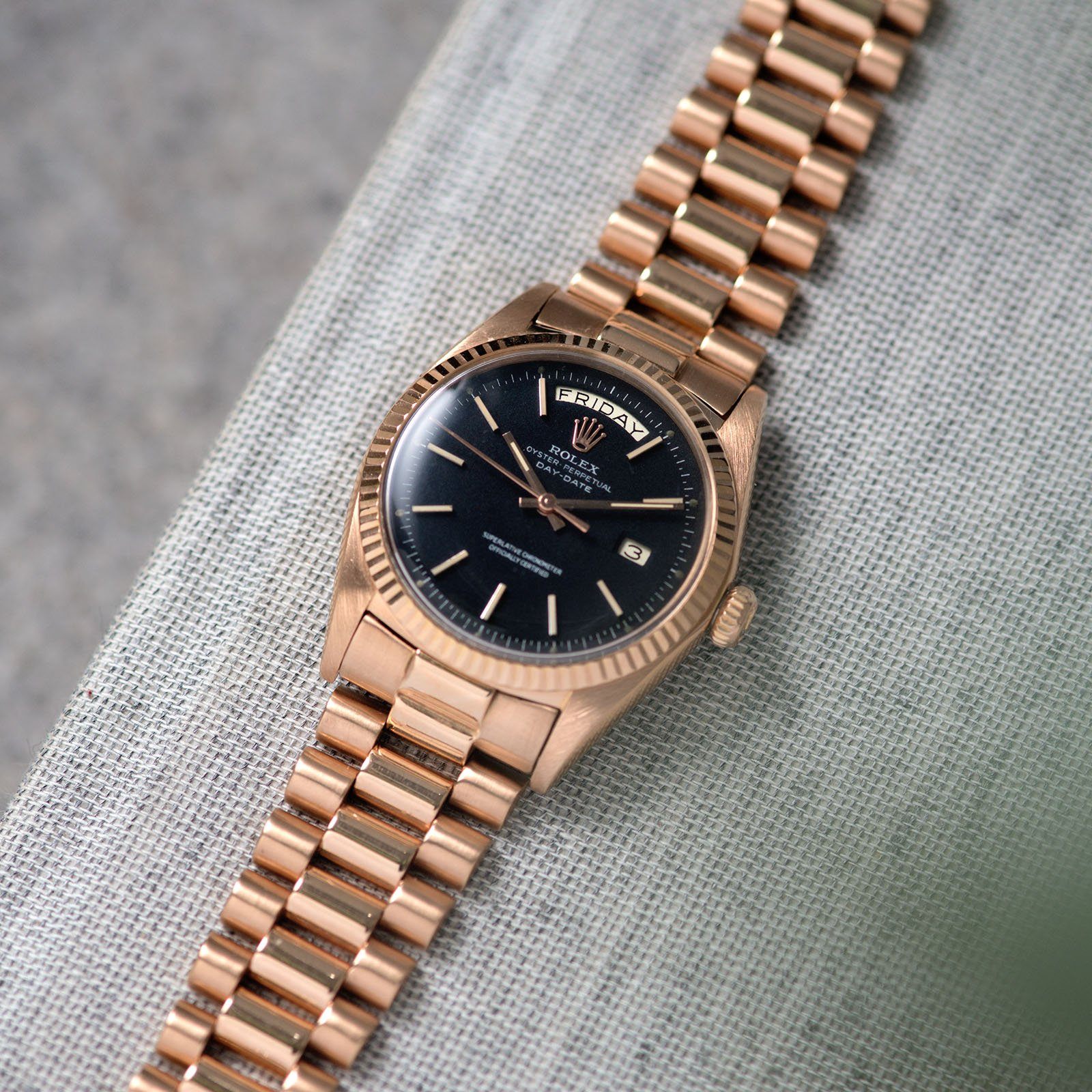 W-640 Rolex Rose Gold