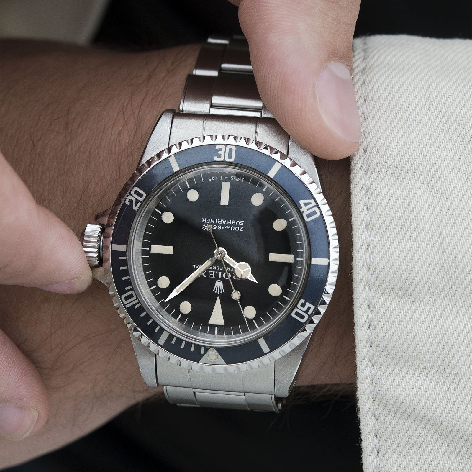 Rolex Submariner Meters First 5513
