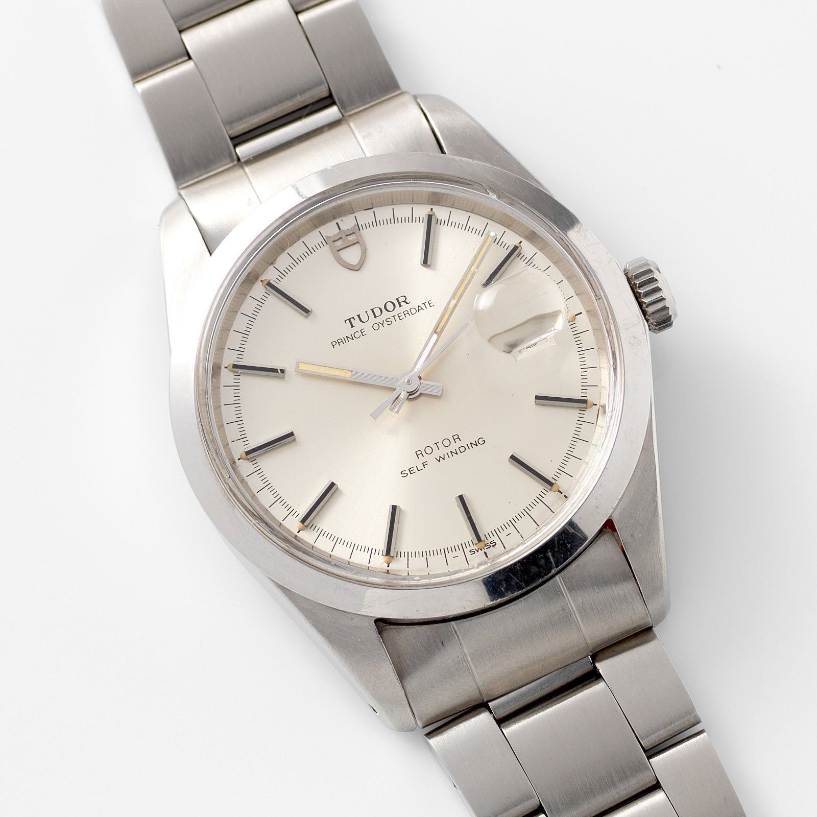 Tudor Jumbo Prince Oysterdate 9080/0 Silver Dial