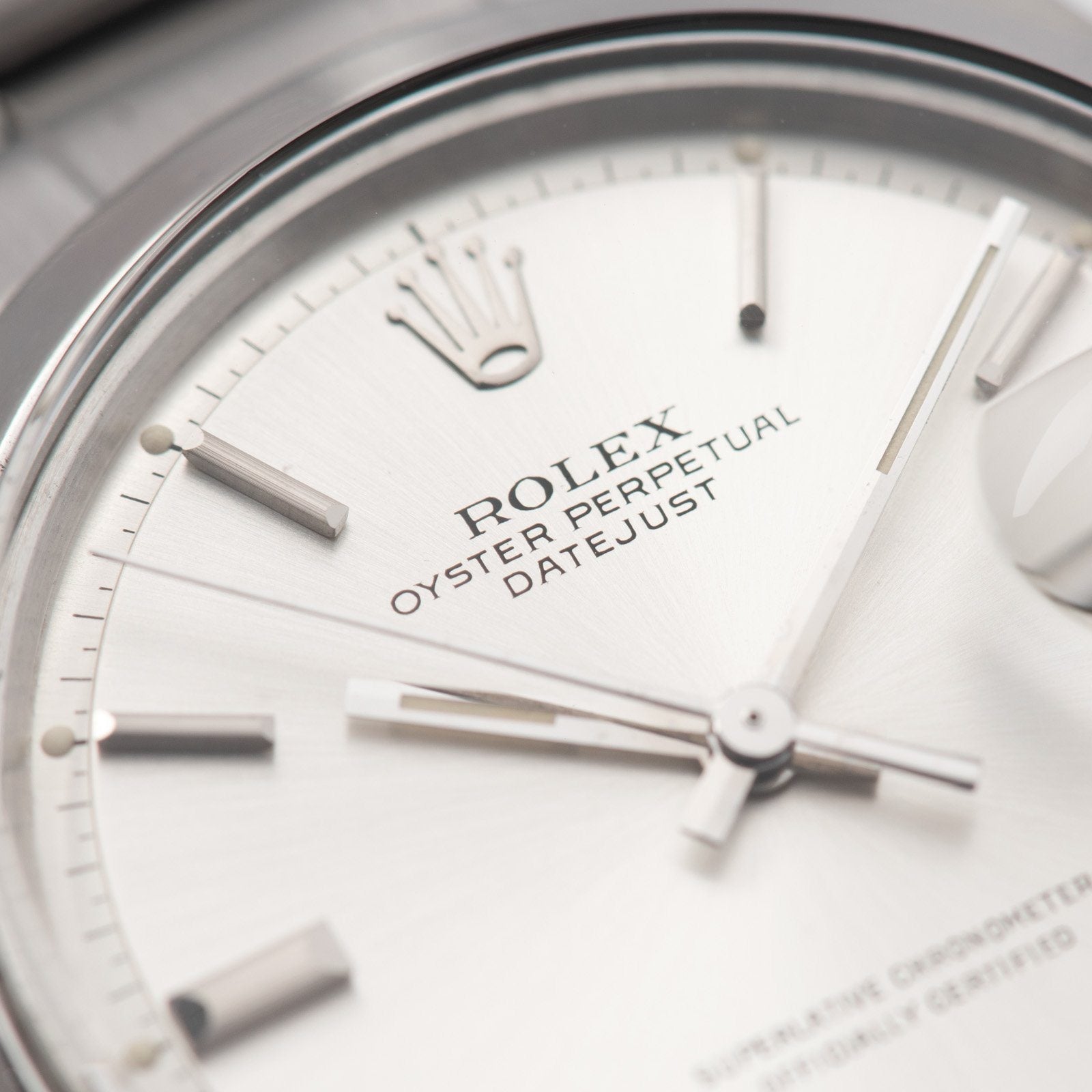 Rolex Datejust Silver Dial 1600 