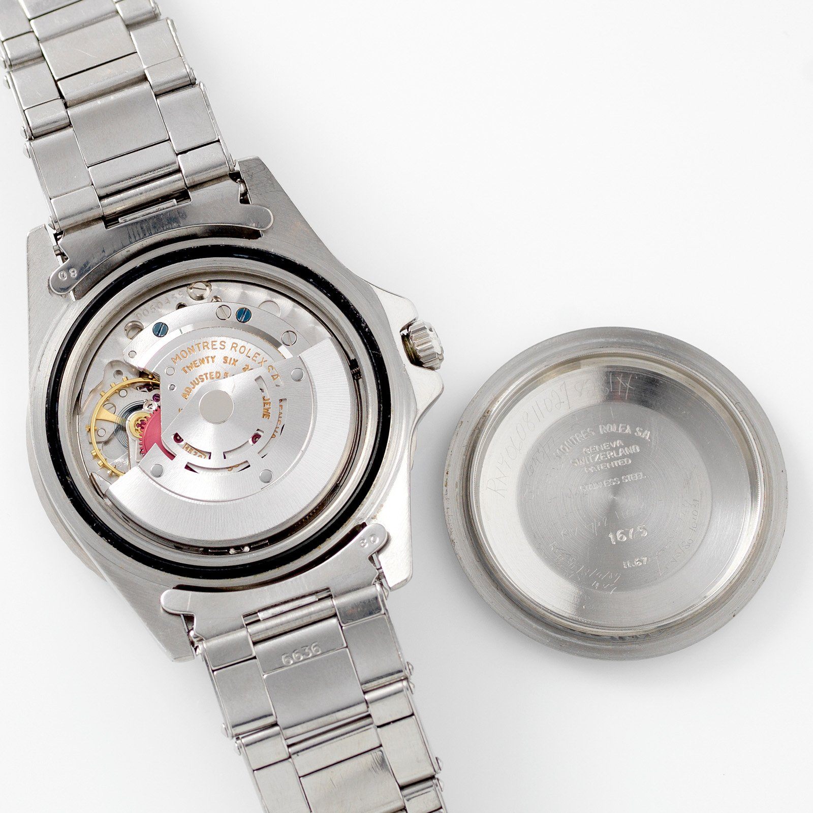 Rolex 1675 Mk1 Long E Fuchsia GMT Master