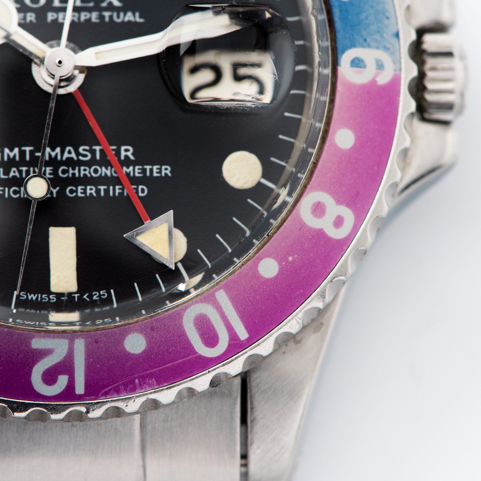 Rolex 1675 Mk1 Long E Fuchsia GMT Master