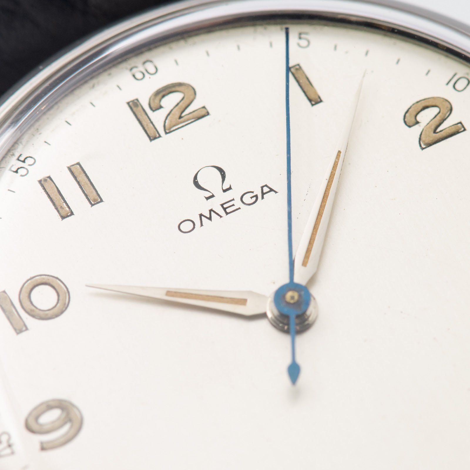 Omega Oversize Steel Dress Watch with Arabic Numerals 2325