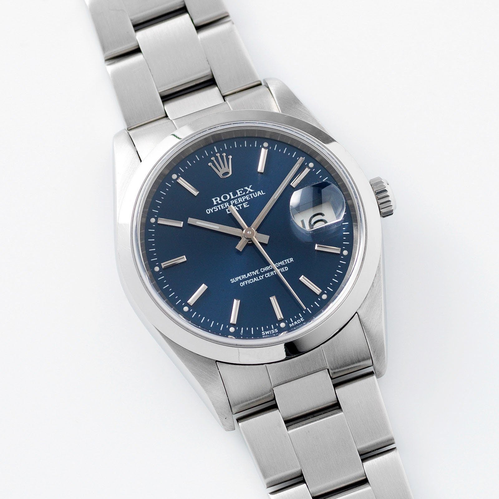 Rolex Date Reference 15200 Blue Dial