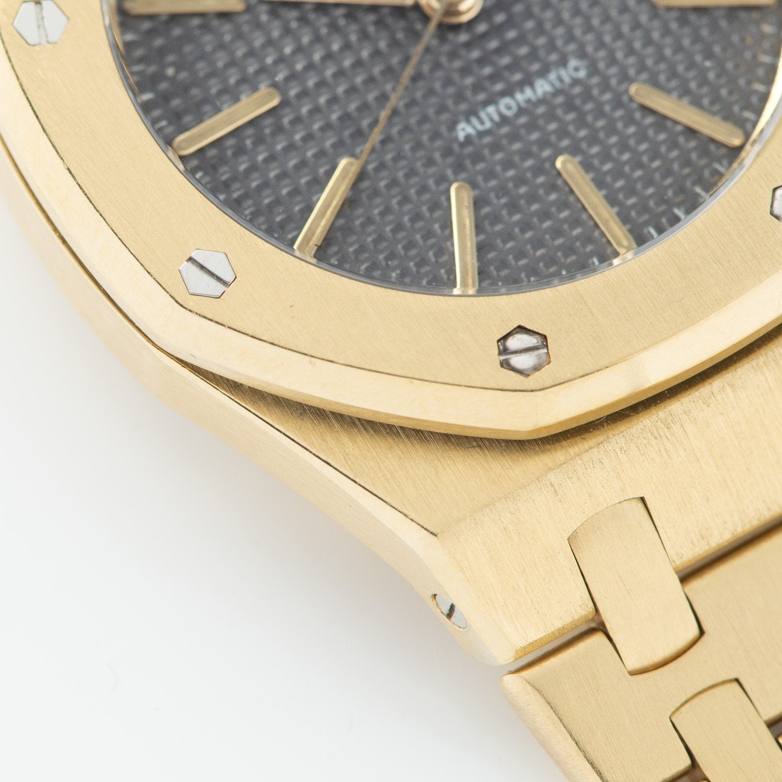 Audemars Piguet Royal Oak Yellow Gold Grey Dial 4100 BA