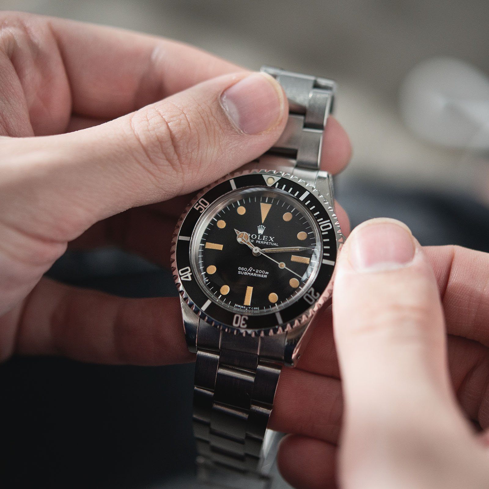 Rolex Submariner Non-Serif Dial 5513