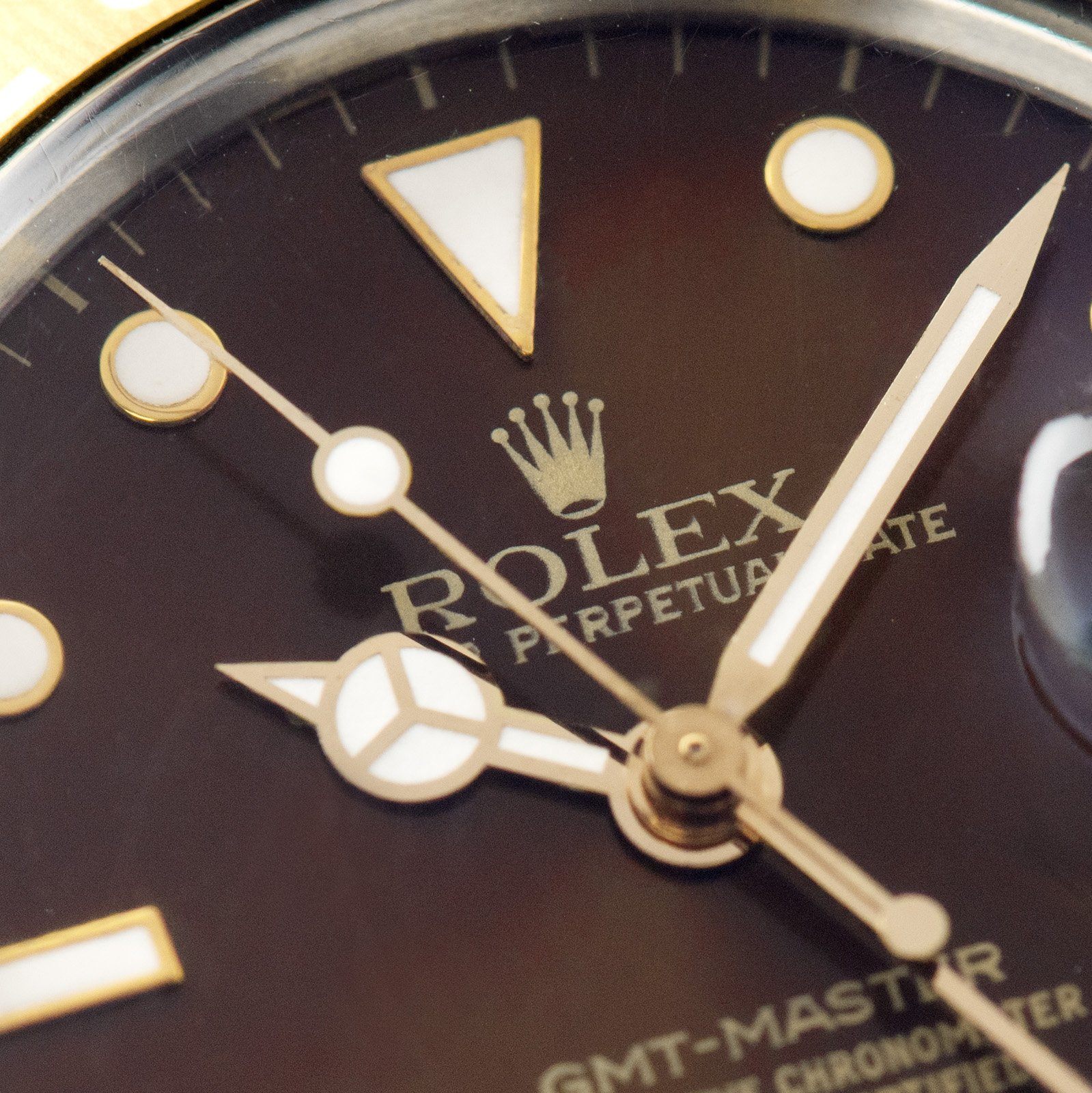 Rolex 16753 Brown Dial GMT Master Root Beer