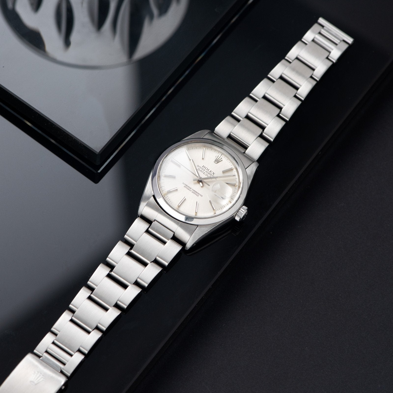 Rolex Datejust Reference 16000 Silver Dial