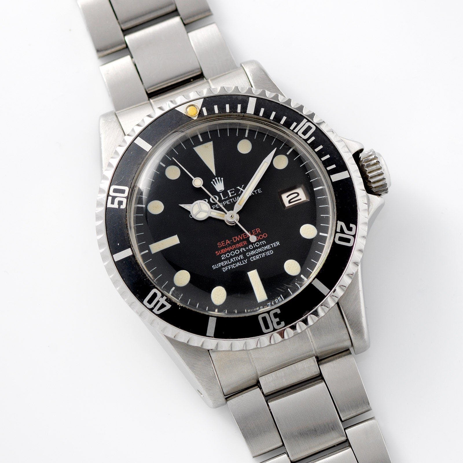 Rolex Double Red Seadweller Mk2  Dial 1665