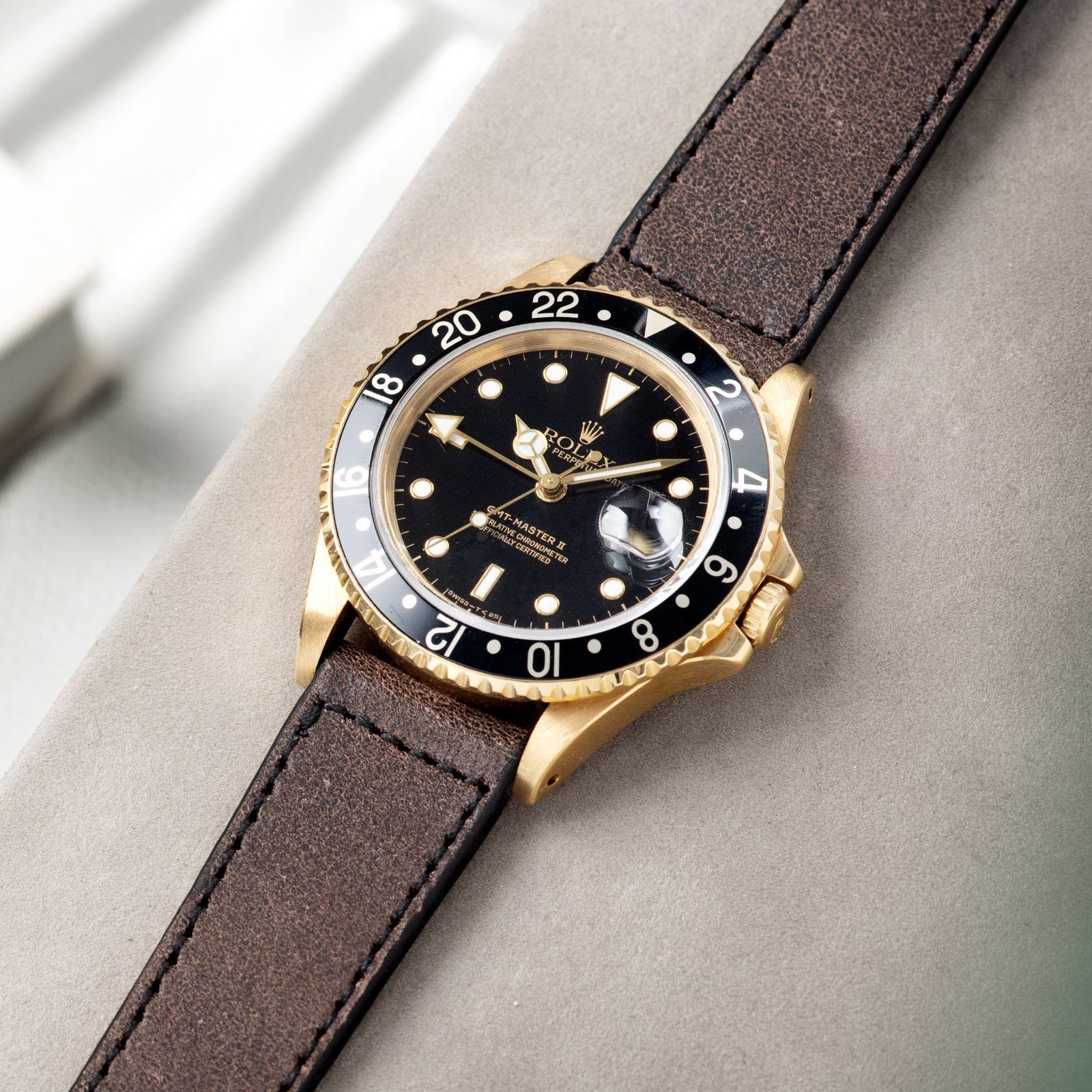 Rolex 16718 GMT Master 2 Black Dial 