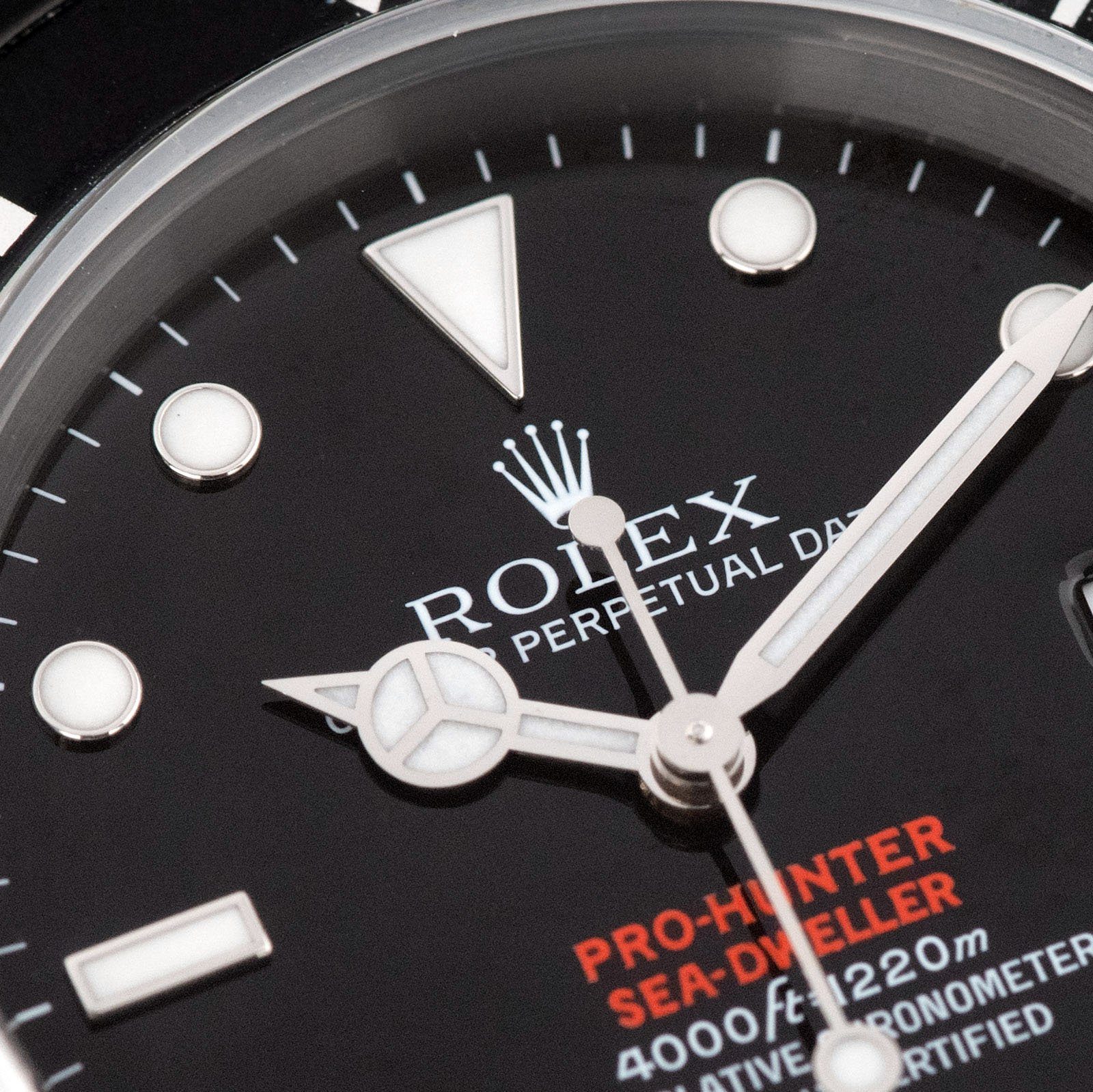 Rolex Pro Hunter Seadweller Reference 16600 Black DLC Coated