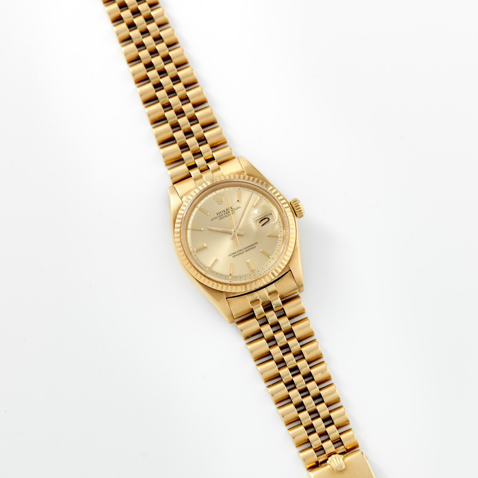 Rolex Datejust Yellow Gold 1601 Sigma Dial 