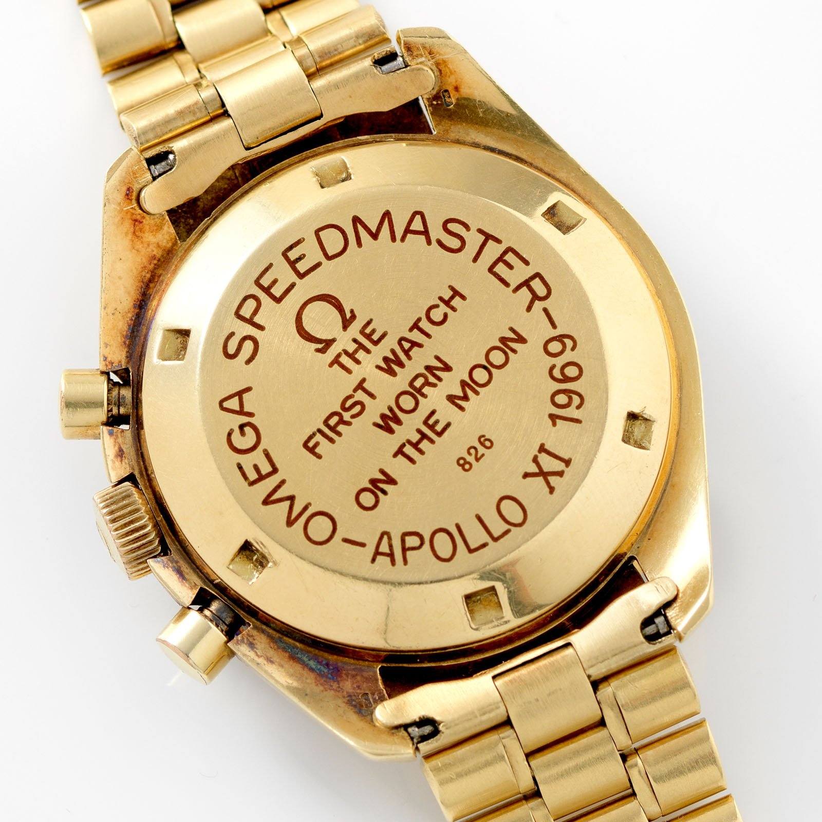 Omega Speedmaster Apollo 11 Gold Ref BA145.022