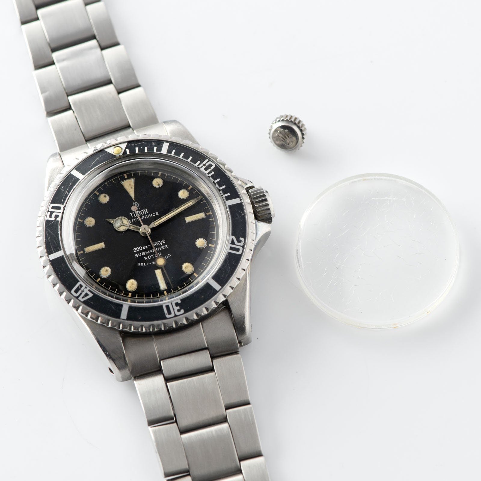 Tudor Submariner Ref 7928 Gilt Chapter Ring Original Owner