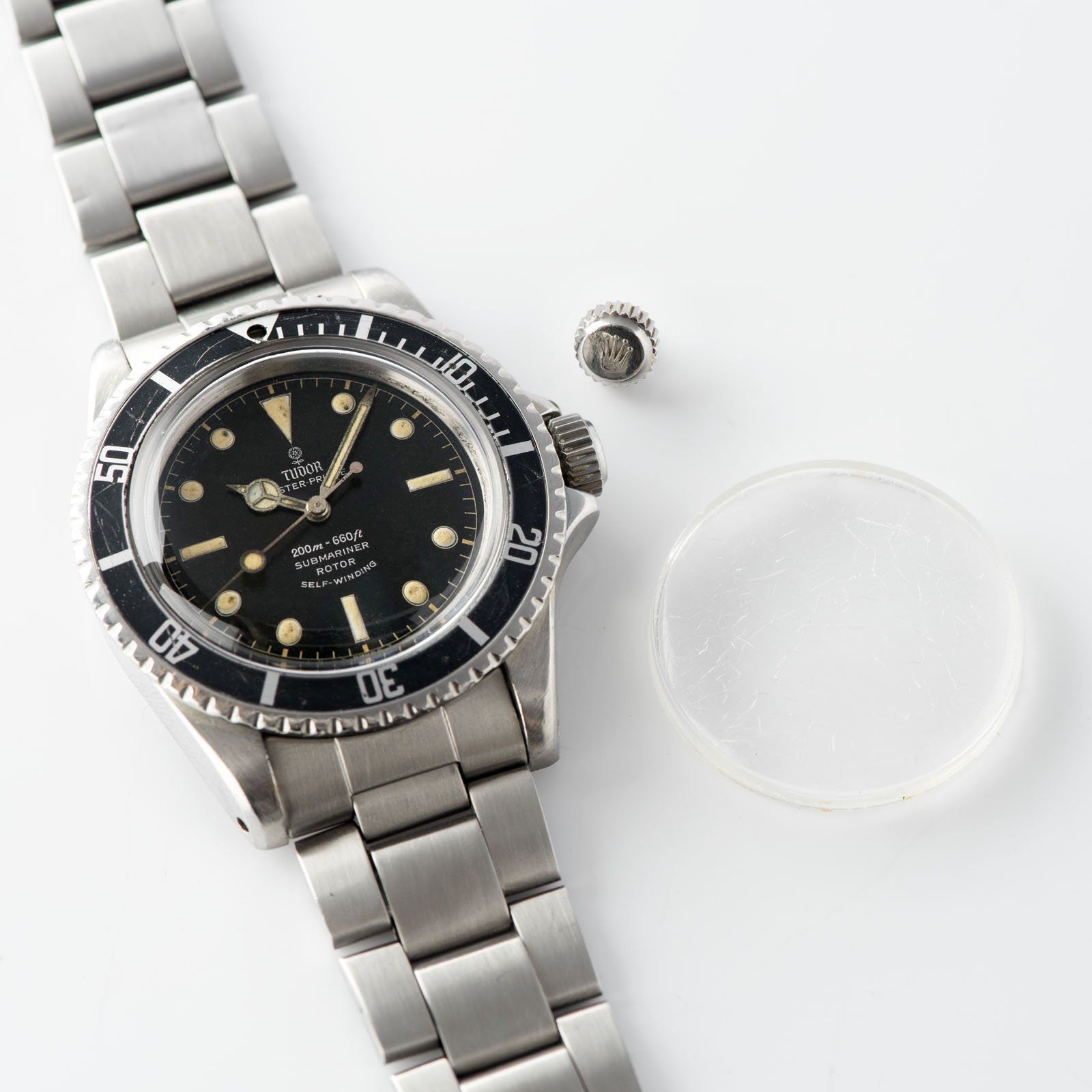 Tudor Submariner Ref 7928 Gilt Chapter Ring Original Owner