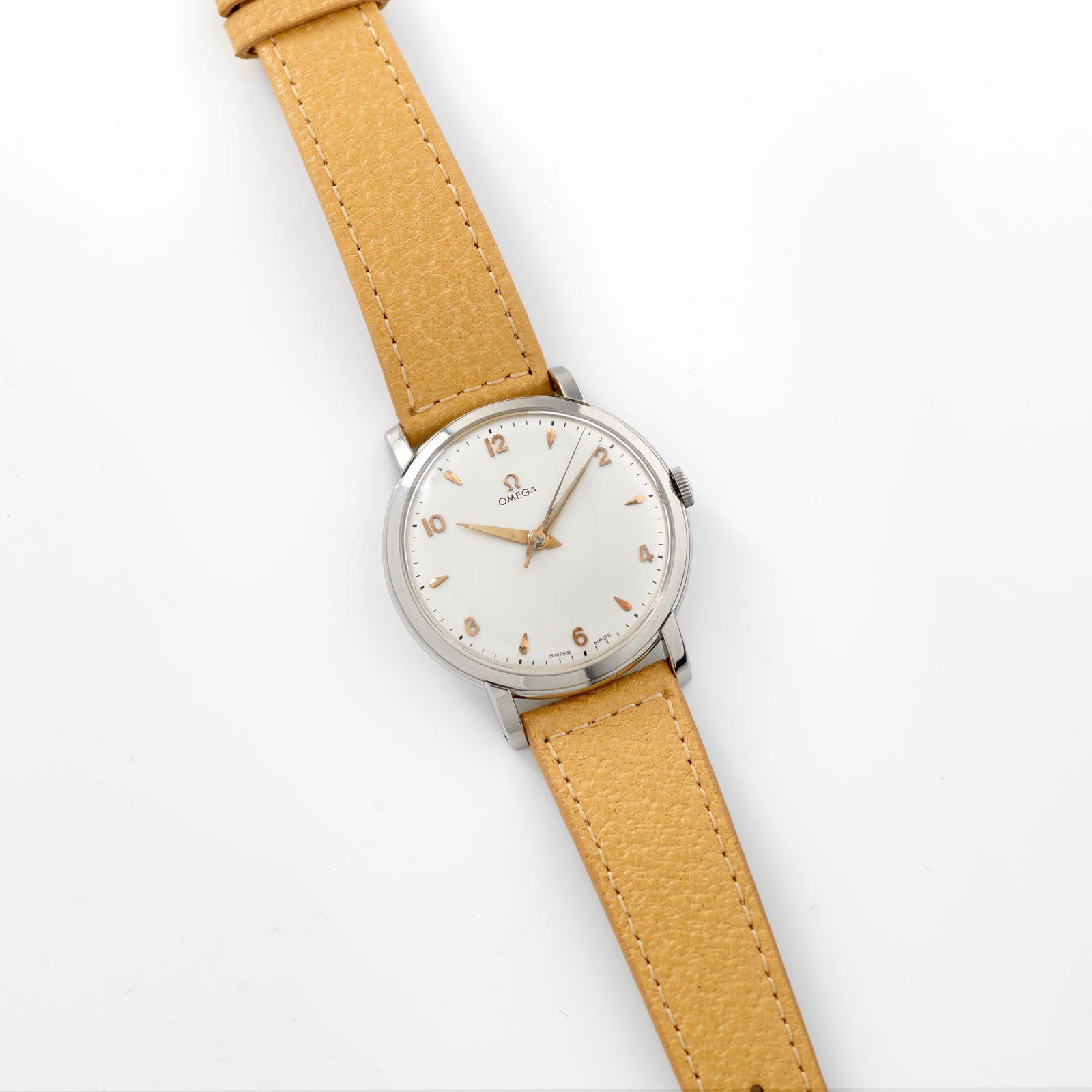 Omega Oversize Steel Dress Watch Reference 2545-1