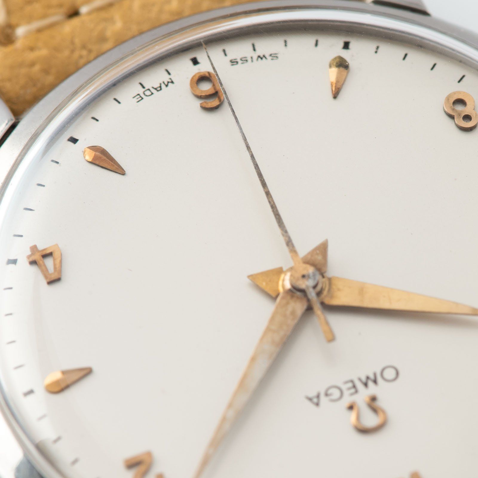Omega Oversize Steel Dress Watch Reference 2545-1