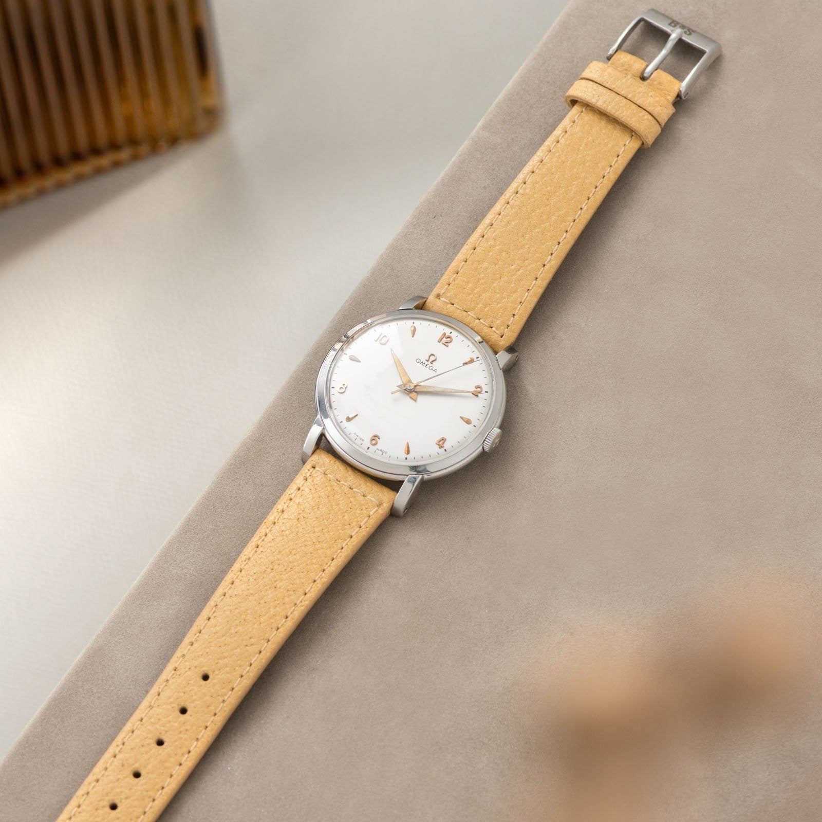Omega Oversize Steel Dress Watch Reference 2545-1