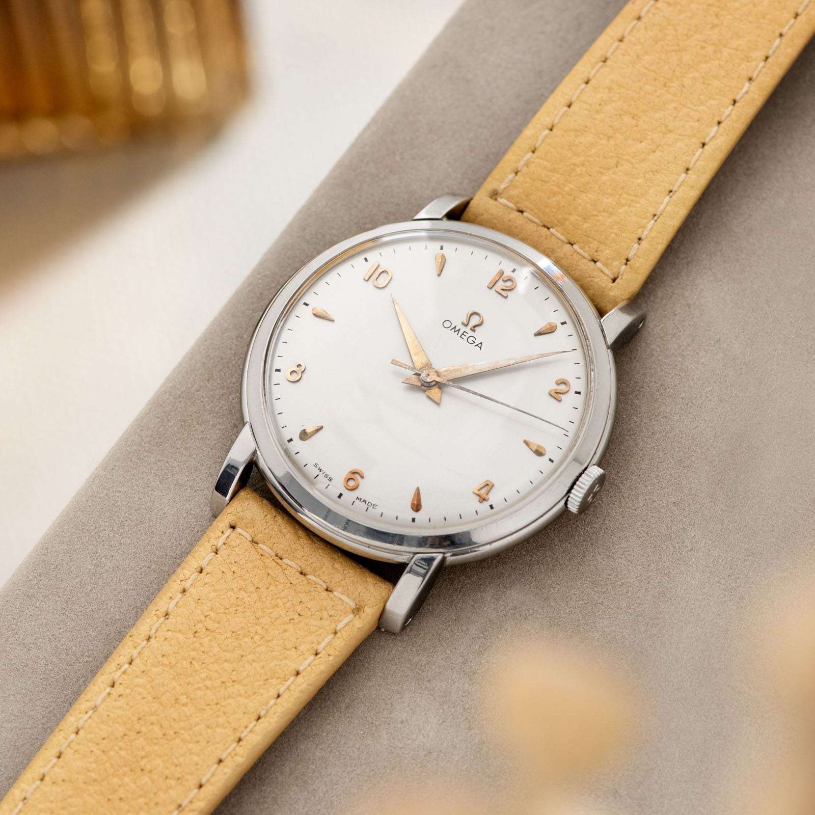 Omega Oversize Steel Dress Watch Reference 2545-1