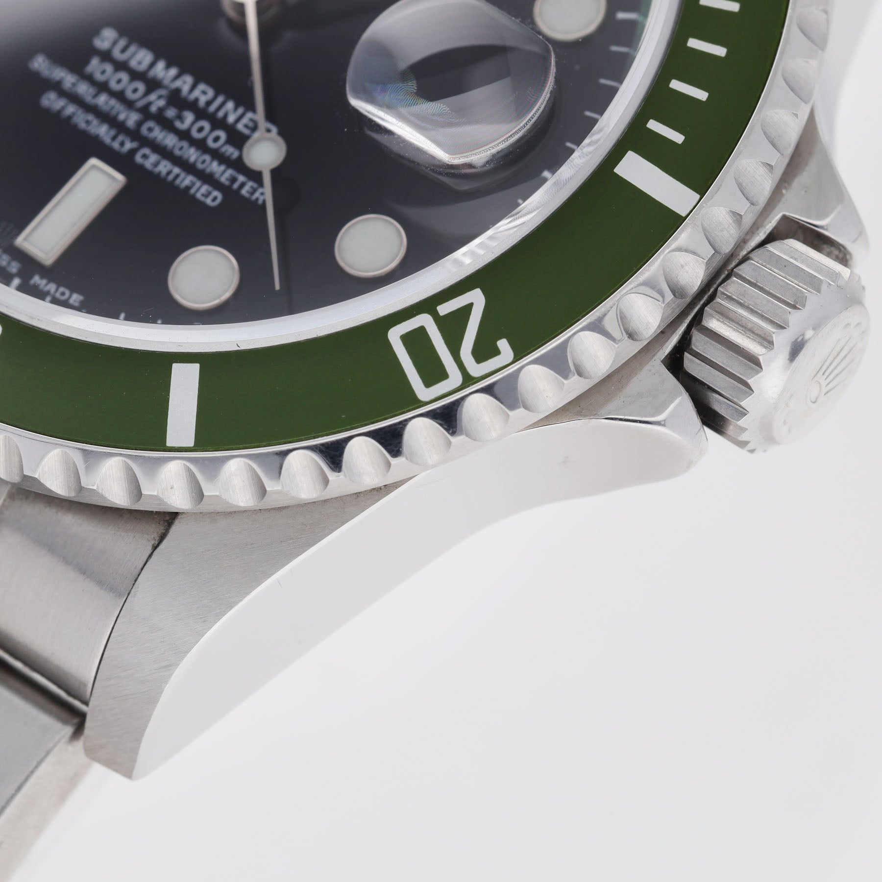 Rolex Submariner Date 16610LV 50th Anniversary Green Bezel with Papers