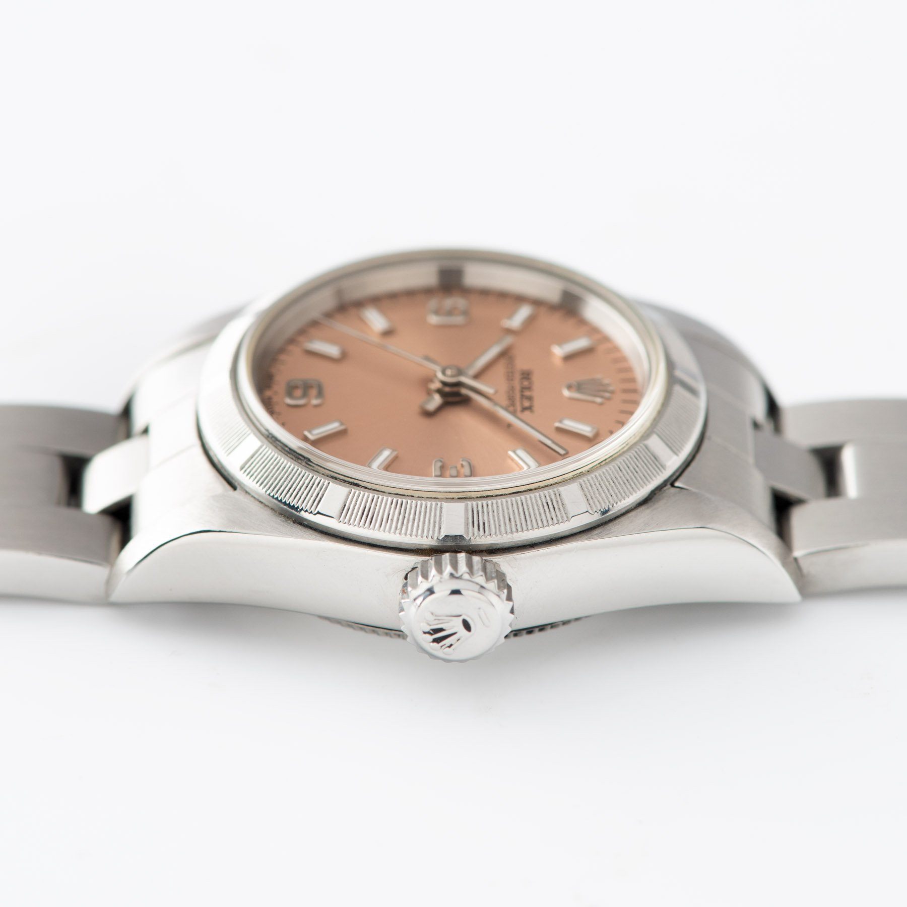 Rolex Oyster Perpetual Lady Ref 67230 Salmon Dial