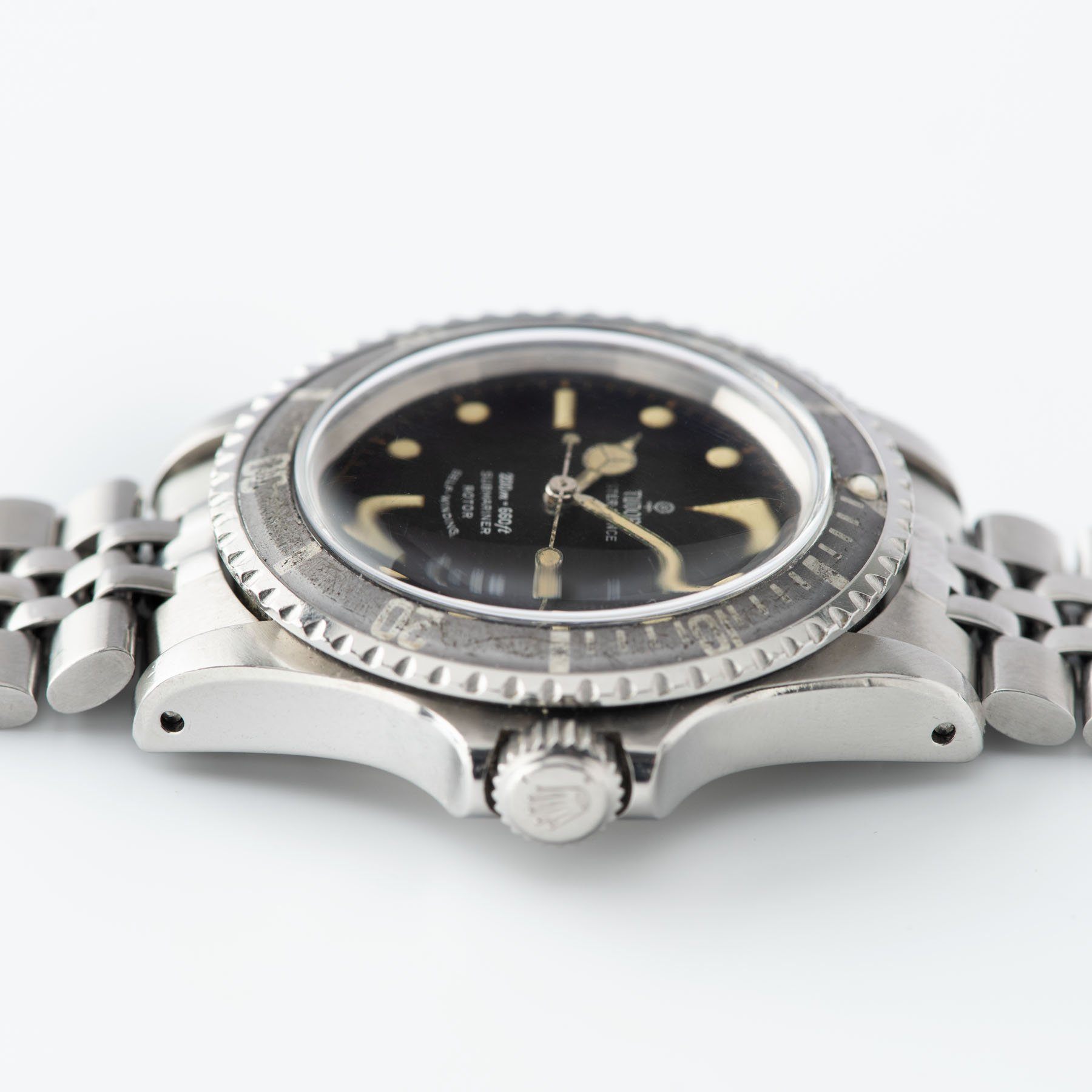 Tudor Submariner Ref 7928 Gilt Minute Track Faded Bezel