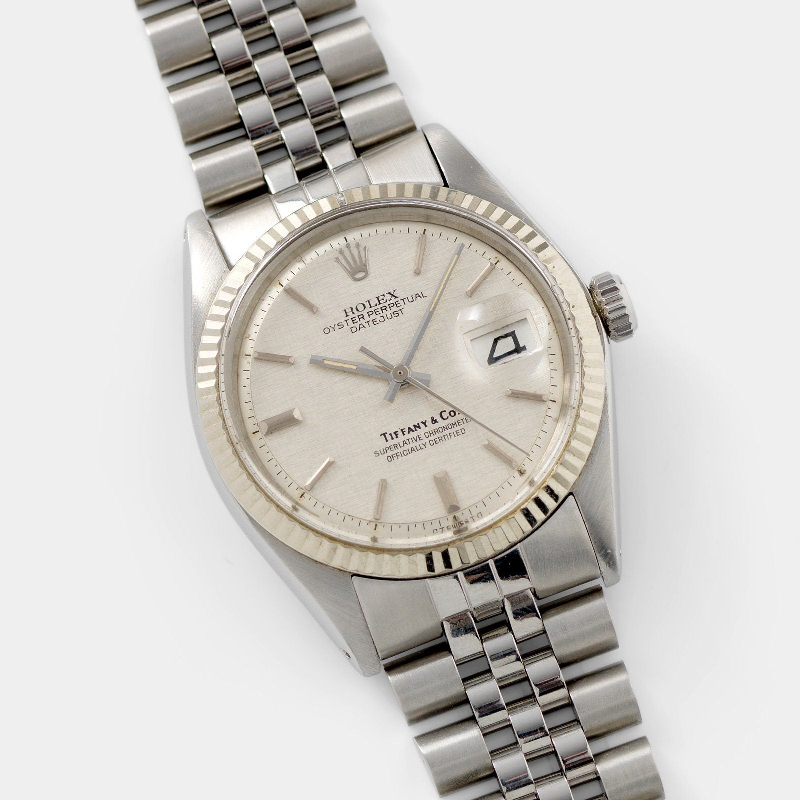 Rolex Datejust Tiffany Dial Reference 1601