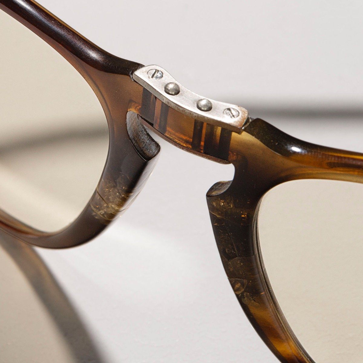 Vintage Persol Ratti 714/T Grey Brown Steve McQueen