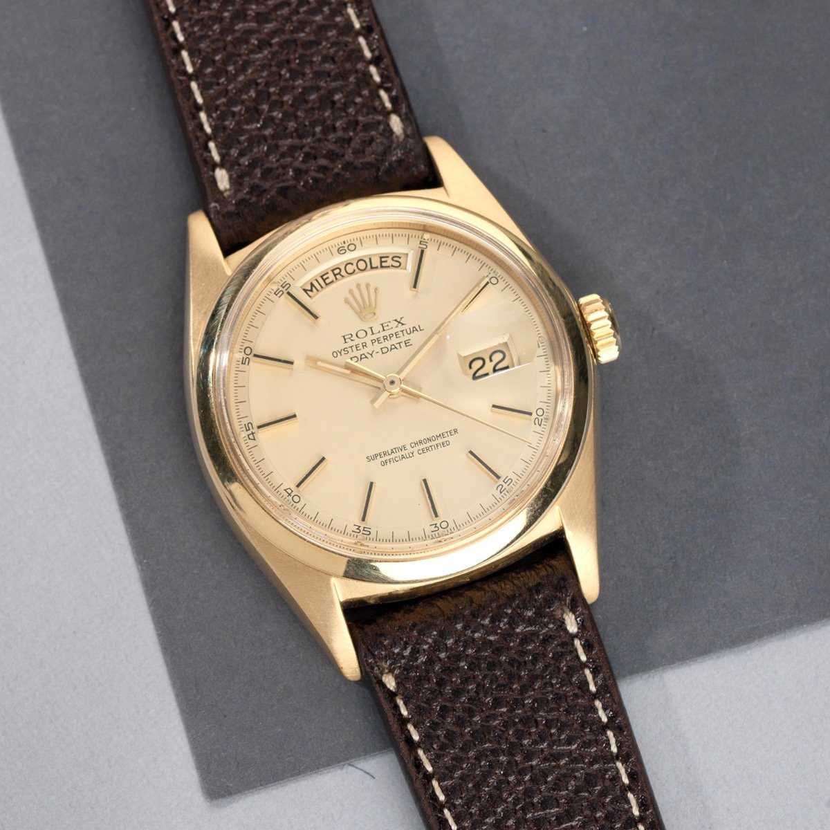 Rolex 1802 Day Date Double Punched Papers