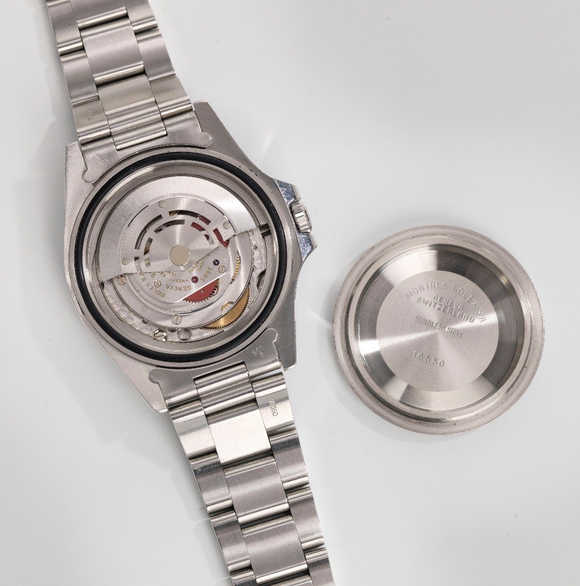 Rolex Explorer II 16550 Cream Rail Dial 